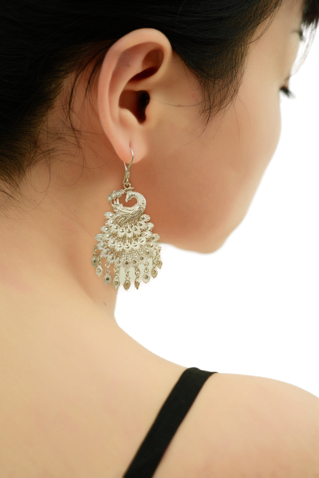 Peacock Earrings